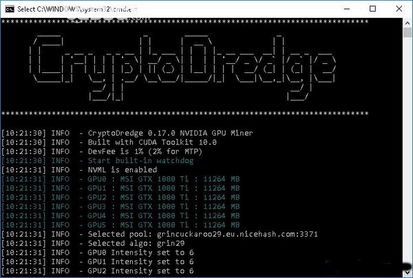 CryptoDredge挖矿软件v0.17.0版官方下载